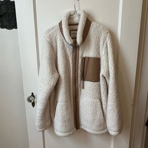 Abercrombie and Fitch Sherpa jacket xl